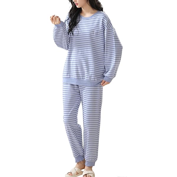 Amazon | [Parsley home] ルームウェア パジャマ レディース 上下